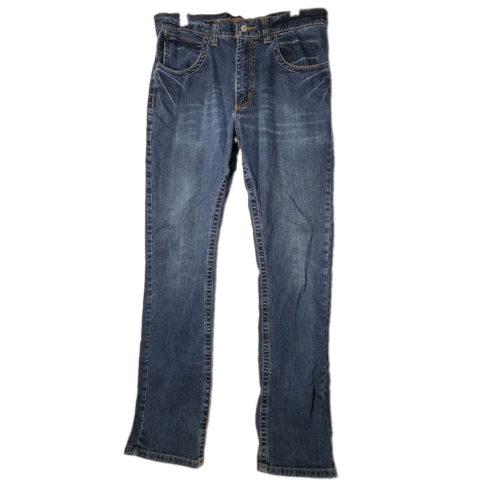 Bulwark FR Jeans Mens 34x36 Blue Flame Resistant Workwear Straight Denim Pants